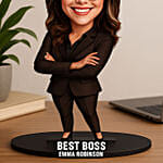 Boss Lady Caricature Figurine