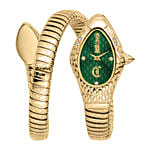 Just Cavalli Womens Signature Snake Watch