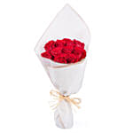 10 Red Roses Bouquet