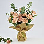 بوكيه ورد كابتشينو