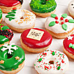 12 Christmas Theme Donuts