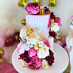 2 Tier Premium Vanilla Cake