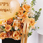 Anniversary Elegant Flower Box