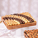 ثنائي الحلويات العربية والشوكولاتة