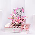 Baby Girl Chocolates Tray