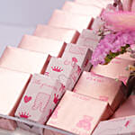 Baby Girl Chocolates Tray