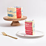 Babys Gender Reveal Cake For Girl