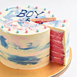 Babys Gender Reveal Cake For Girl