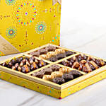 Bateel Filled Dates and Biscuits Diwali Aura Collection Large