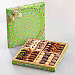 Bateel Filled Dates and Biscuits Diwali Rangoli Collection Extra Large