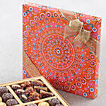 Bateel Filled Dates and Biscuits Diwali Rangoli Collection Large