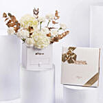 Bateel Signature Gift Set Assorted and Flower Box