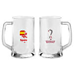 Beer Glass Spain Set of 2