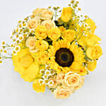 Berries Vegan Chocolates Cake with Flowers