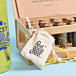 Best Dad Ever Tulips with Tea Box