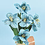 Best Dad Ever Tulips with Tea Box