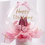 فقاعة ورد عيد ميلاد سعيد