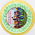 كيكة شوكولاتة بتصميم لعبة روبلكوس | نصف كجم