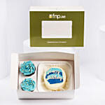 بوكس بنتو كيك وكب كيك لعيد الميلاد