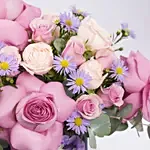 باقة ورد موف عيد ميلاد