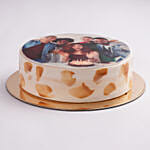 Birthday Special Caramel Photo Cake 1 Kg