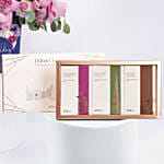 كومبو مزهرية عيد الميلاد مع بوكس شوكولاتة دبي