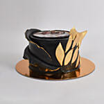 Black Beauty Butter Cream Photo Vanilla Cake