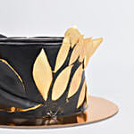 Black Beauty Butter Cream Photo Vanilla Cake