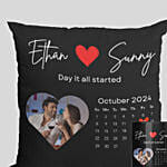 كومبو هدايا الحب | وسادة و كوب لون أسود