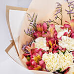 بوكيه ورد قرنفل عمرة مقبولة