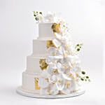 Blissful Wedding Vanilla Cake