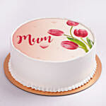 كيكة زهور لأمي