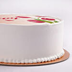 كيكة زهور لأمي