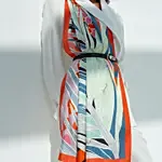 Blooms of The Palm Scarf By Lumena Maison