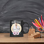 Boss Babe Leading With Black Style Mug