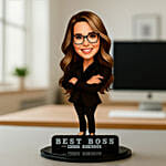 Boss Lady Caricature Figurine