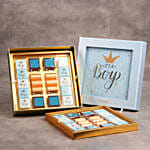 Bostani Chocolates Big Twins Birth with Flower