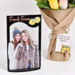 Brighter Days Bouquet with Personalised Caricature