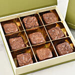 بوكس براونيز شوكولاتة لذيذ 9 قطع ماركة إف إن بي