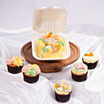 بنتو كيك وكب كيك نكهات الربيع