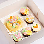 بنتو كيك وكب كيك نكهات الربيع