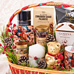 سلة طيبات الكريسماس