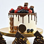 Candy Topped Choco With Cup Cake