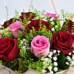 Candy Topped Choco With Flowers