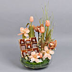 Cappuccino Beauty with Belgian Chocolates