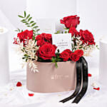 طقم مجوهرات كارولين سفيدبوم و بوكس ورود الفالانتاين