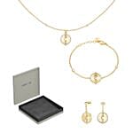 Cerruti 1881 Supreme Gold Plated Jewellery Gift Set For Her