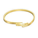 Cerruti 1881 Three Layer Gold Plated Bangle for Her