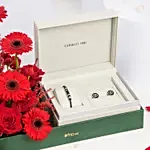 Cerruti Accessory Combo for him with Flowers
