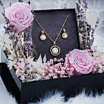 Cerruti Jewellery and Flowers Gift Set for Her